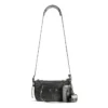 Borsa a patta Le Cagole Xs metallizzata “Grigio metallizzato” 7190822AAWR1314