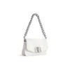 Borsa a patta piccola Bb Soft “Optic White” 7485982AAIY9001