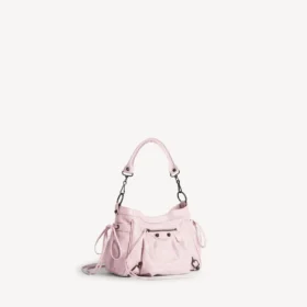 Borsa a secchiello da donna Le City, modello piccolo, in rosa petalo