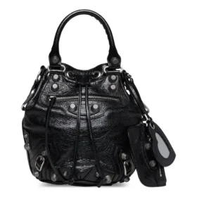Borsa a secchiello piccola Le Cagole “Black” 7024321VG9Y1000