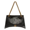 Borsa a tracolla Crush Large con catena “Black” 716332210IT1000