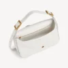 Borsa a tracolla da donna Clicca, modello medio, in bianco neve
