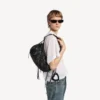 Borsa a tracolla da donna Le Cagole piccola, nera