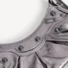 Borsa a tracolla da donna Le Cagole XS in argento