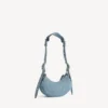 Borsa a tracolla da donna Le Cagole XS in blu