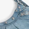 Borsa a tracolla da donna Le Cagole XS in blu