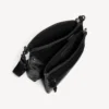 Borsa a tracolla da uomo Explorer con doppia tasca, nera Borsa a tracolla da uomo Explorer con doppia tasca, nera