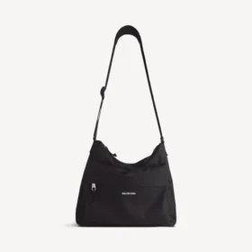 Borsa a tracolla da uomo Explorer Hobo in nero
