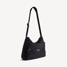 Borsa a tracolla da uomo Explorer Hobo in nero