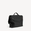 Borsa a tracolla da uomo in stile militare, nera