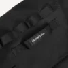 Borsa a tracolla da uomo in stile militare, nera