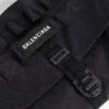 Borsa a tracolla da uomo in stile militare, piccola, nera