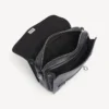 Borsa a tracolla da uomo Le 7 Cube piccola, nera