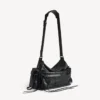 Borsa a tracolla da uomo Le City multipocket, modello medio, in nero