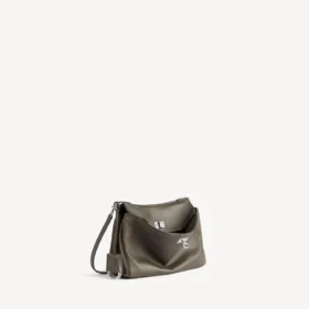 Borsa a tracolla da uomo Rodeo, modello piccolo, color kaki