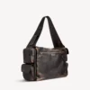Borsa a tracolla da uomo Superbusy grande, color marrone