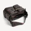 Borsa a tracolla da uomo Superbusy grande, color marrone