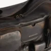 Borsa a tracolla da uomo Superbusy grande, color marrone