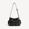 Borsa a tracolla da uomo Superbusy in nero