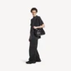 Borsa a tracolla da uomo Superbusy in nero