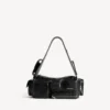 Borsa a tracolla da uomo Superbusy piccola in nero