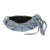 Borsa a tracolla in Denim Le Cagole Xs “Blu” 6713092109U4715