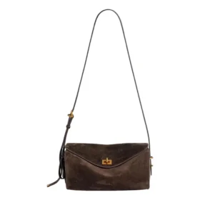 Borsa a tracolla Le 7, modello medio “Moka” 8681022ACJ02362