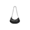 Borsa a tracolla Le Cagole Xs con catena “Black” 7128131VG9Y1000