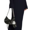 Borsa a tracolla Le Cagole Xs con catena “Black” 7128131VG9Y1000
