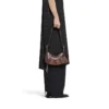 Borsa a tracolla Le Cagole Xs metallizzata “Brown” 6713090GT3Y2564