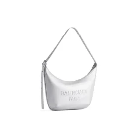 Borsa a tracolla Mary-kate metallizzata “Silver” 7717332AAKE8110