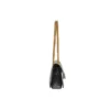 Borsa a tracolla piccola Crush con motivo coccodrillo in rilievo “Black” 716351210IX1000