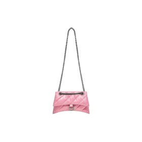Borsa a tracolla piccola Crush trapuntata “Pink” 716351210J05812