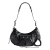 Borsa a tracolla piccola Le Cagole “Black” 6713071VG9Y1000