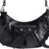 Borsa a tracolla piccola Le Cagole “Black” 6713071VG9Y1000