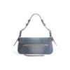 Borsa a tracolla piccola Le Cagole in Denim “Blue” 7716402109U4715