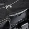 Borsa a tracolla Superbusy grande in nero
