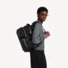 Borsa a tracolla Superbusy grande in nero