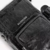 Borsa a tracolla verticale da uomo Superbusy in nero