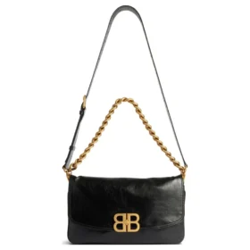 Borsa Bb Soft con patta media “Black” 7485962AAIZ1000