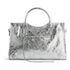 Borsa City Medium Metallizzata “Silver” 7977862AA9R8122