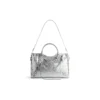 Borsa City Medium Metallizzata “Silver” 7977862AA9R8122