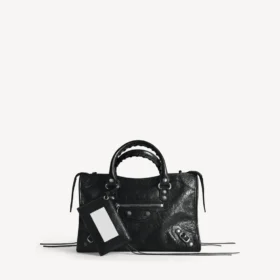 Borsa City piccola in nero