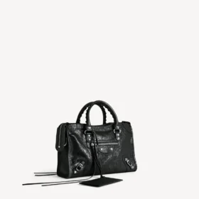 Borsa City piccola in nero
