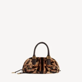 Borsa da bowling Bolero da donna mini in beige/moka