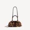 Borsa da bowling Bolero da donna mini in beige/moka Borsa da bowling Bolero da donna mini in beige/moka