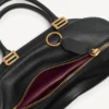 Borsa da bowling bolero da donna mini in nero Borsa da bowling bolero da donna mini in nero