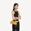 Borsa da bowling da donna Bolero mini in color curry Borsa da bowling da donna Bolero mini in color curry