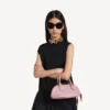 Borsa da bowling da donna Bolero Mini in rosa quarzo Borsa da bowling da donna Bolero Mini in rosa quarzo