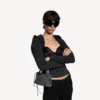 Borsa da città da donna Le City Bag Nano in roccia vulcanica